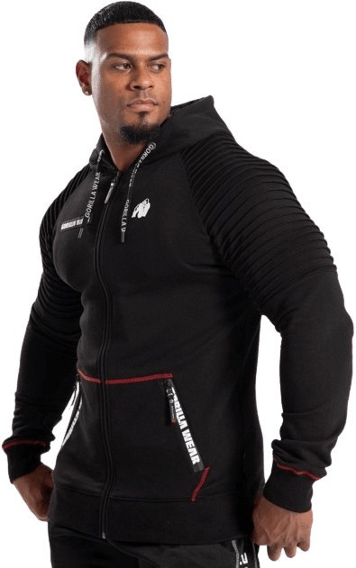 Gorilla wear pánská mikina georgia čierná