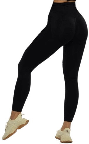 Booty basic active be black leggings - xs/s