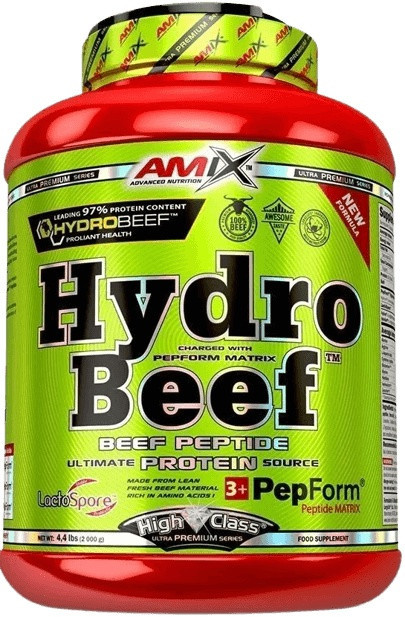 Amix hydrobeef™ peptide protein 2000 g - moca-choco coffee