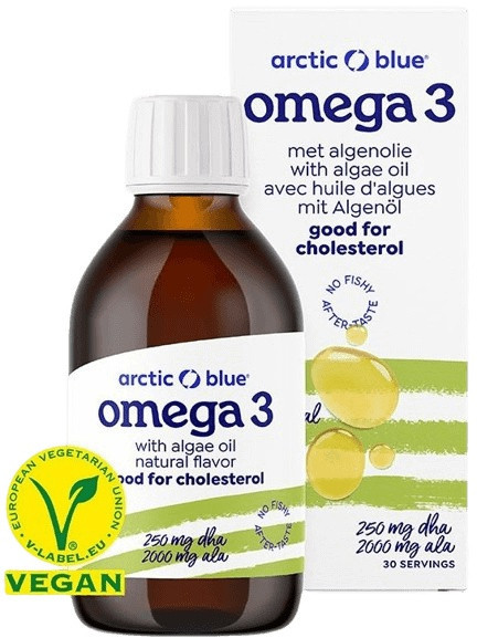 Arctic blue® vegan omega 3-6-9 algae (konopný olej + olej z mořské