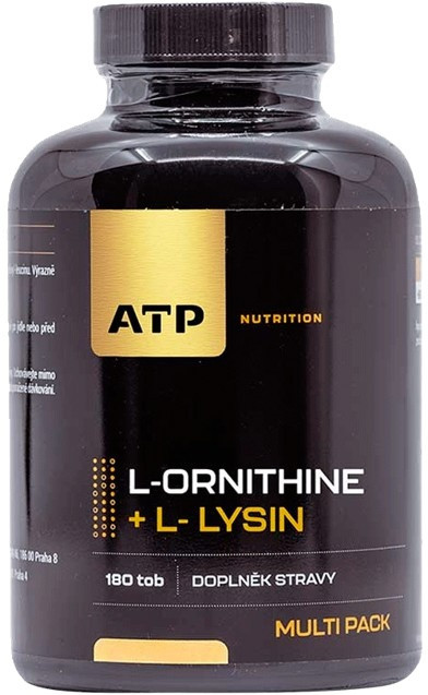 Atp nutrition l-ornithine + l-lysin 180 tobolek