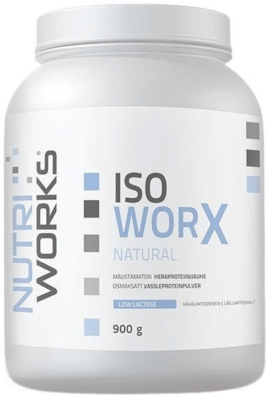 Nutriworks iso worx low lactose 900 g - natural
