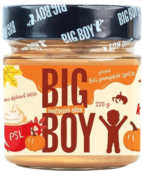 Big boy big pumpkin spice - arašídový krém s příchutí dýňového koření