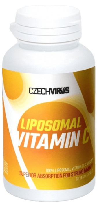 Czech virus liposomal vitamin c 60 kapsúl