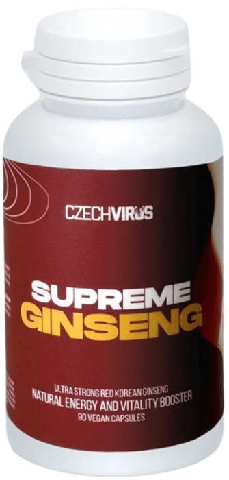 Czech virus supreme ginseng (korejský ženšen) 90 kapsúl