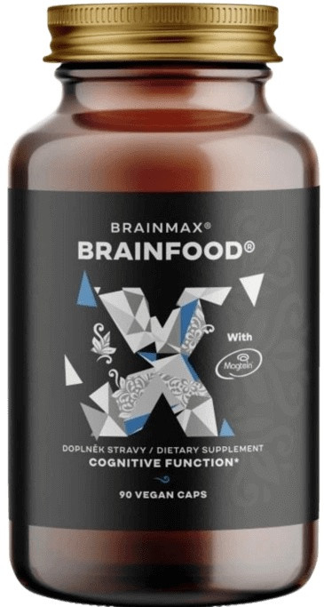 Brainmax brainfood 90 rostlinných kapsúl