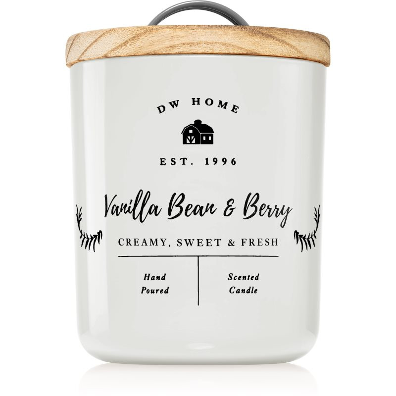 DW Home Farmhouse Vanilla Bean & Berry vonná sviečka 255 g