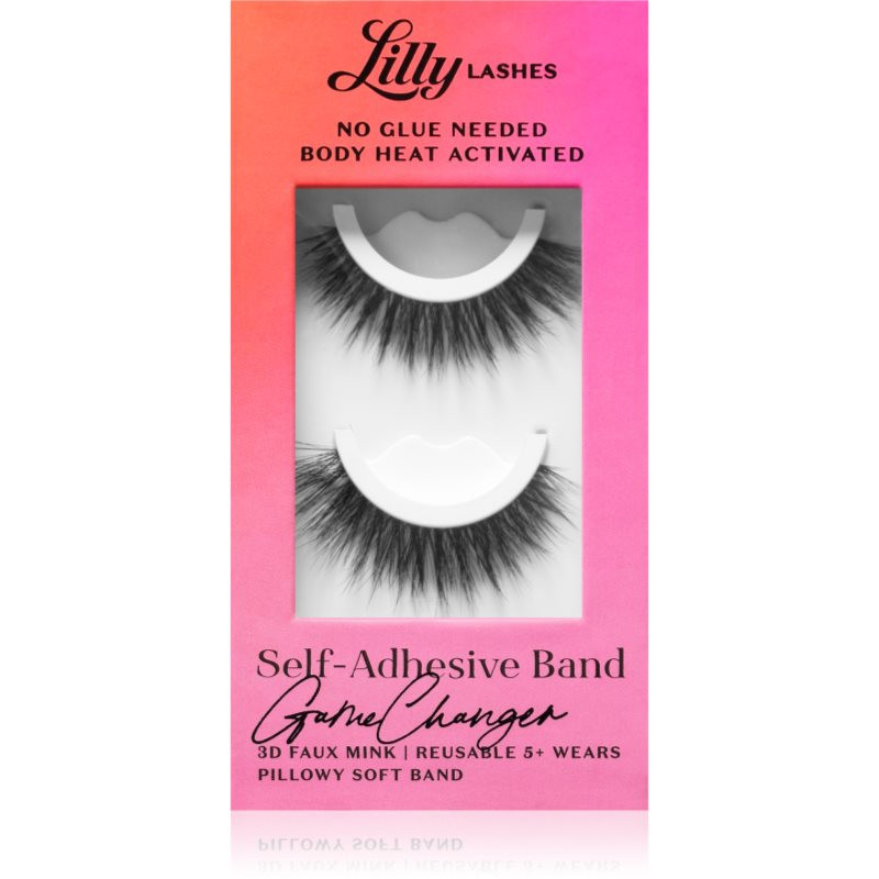 Lilly Lashes Self-Adhesive Band umelé mihalnice typ GameChanger 2 ks