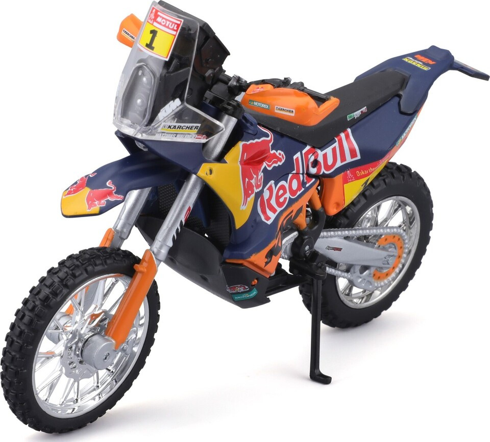 Bburago 1:18 Cycle Red Bull KTM Rally Dakar 2019