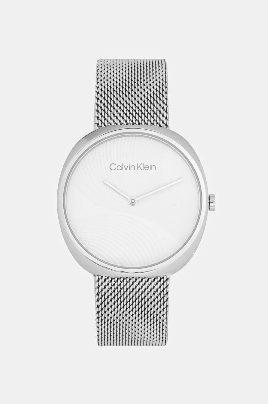 Hodinky Calvin Klein dámske, strieborná farba, 25200245