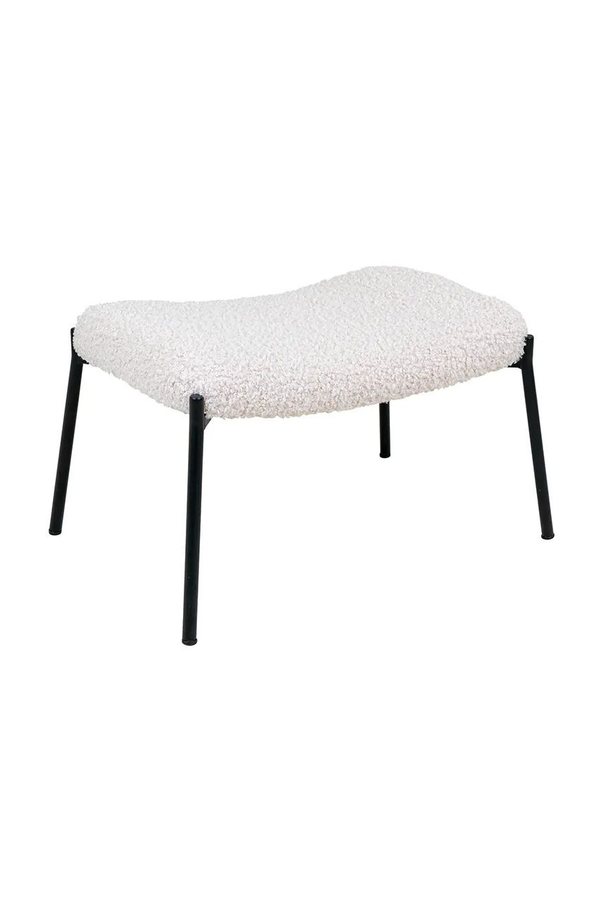 Podnožka House Nordic Glasgow Footrest biela farba
