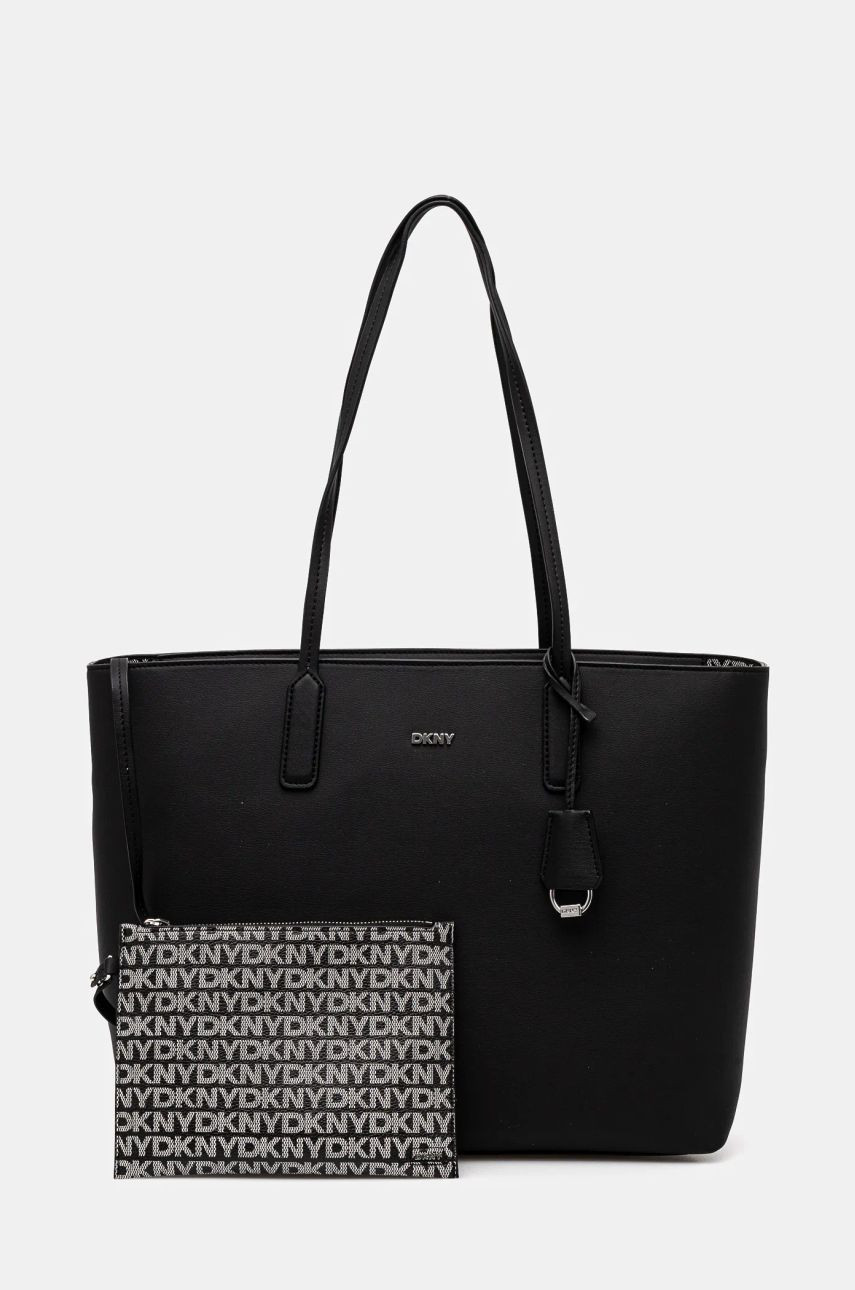 Kabelka Dkny čierna farba, R44AYI42
