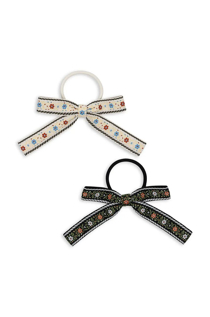 Detské gumičky do vlasov Konges Sløjd BOW ELASTIC 2-pak KS101350