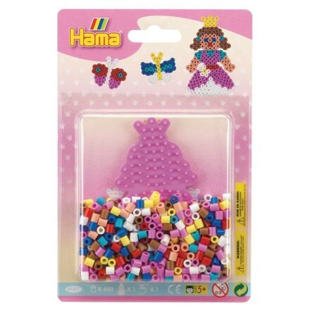Hama Zažehľovacie korálky MIDI Korálkový set Princezná