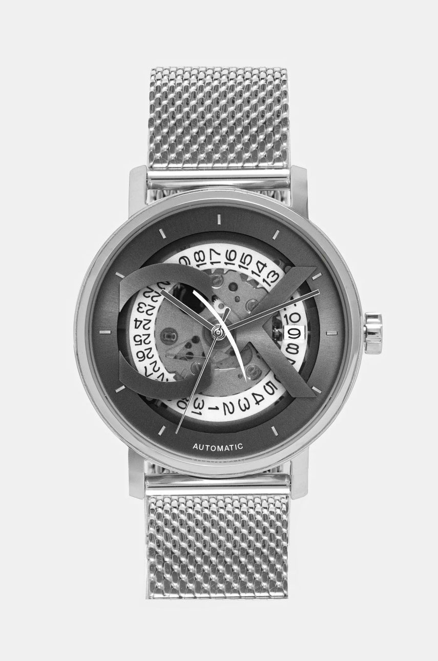 Hodinky Calvin Klein pánske, strieborná farba, 25300004