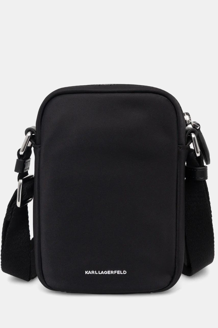 Malá taška Karl Lagerfeld čierna farba, A1W32040