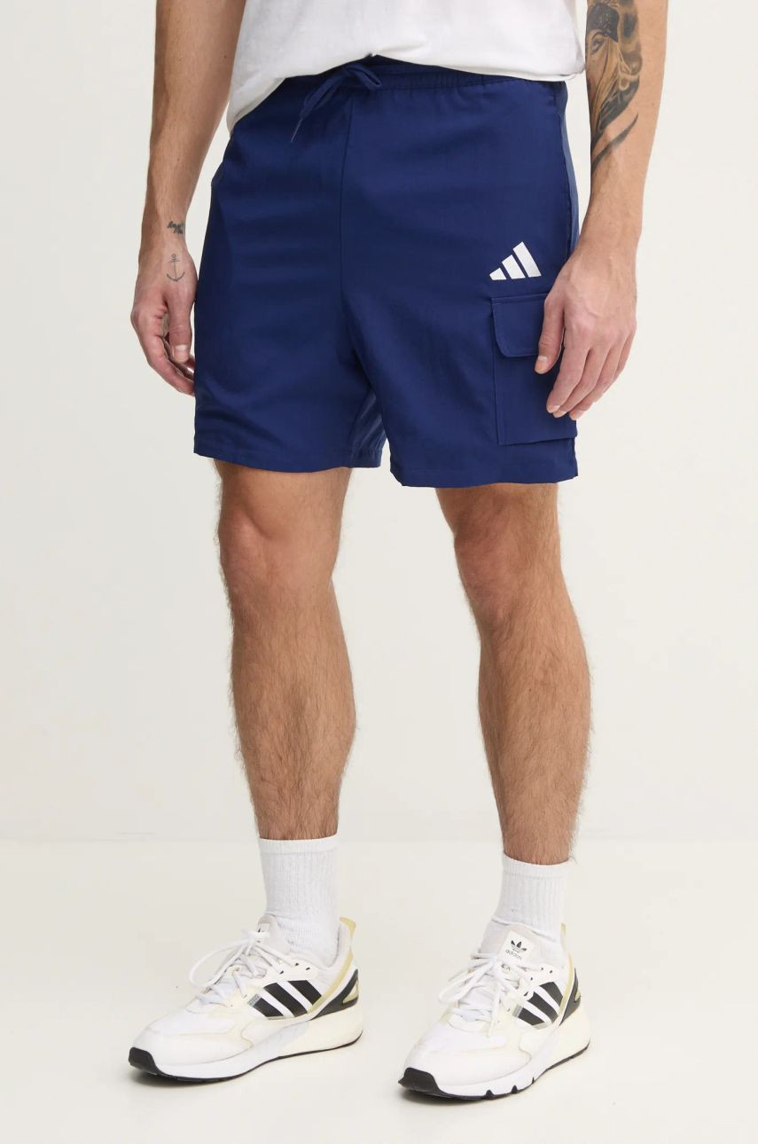 Šortky adidas Chelsea pánske, tmavomodrá farba, JF3532