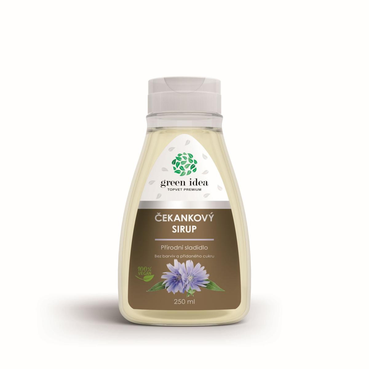 TOPVET GREEN IDEA Čakankový sirup 250 ml 250 ml