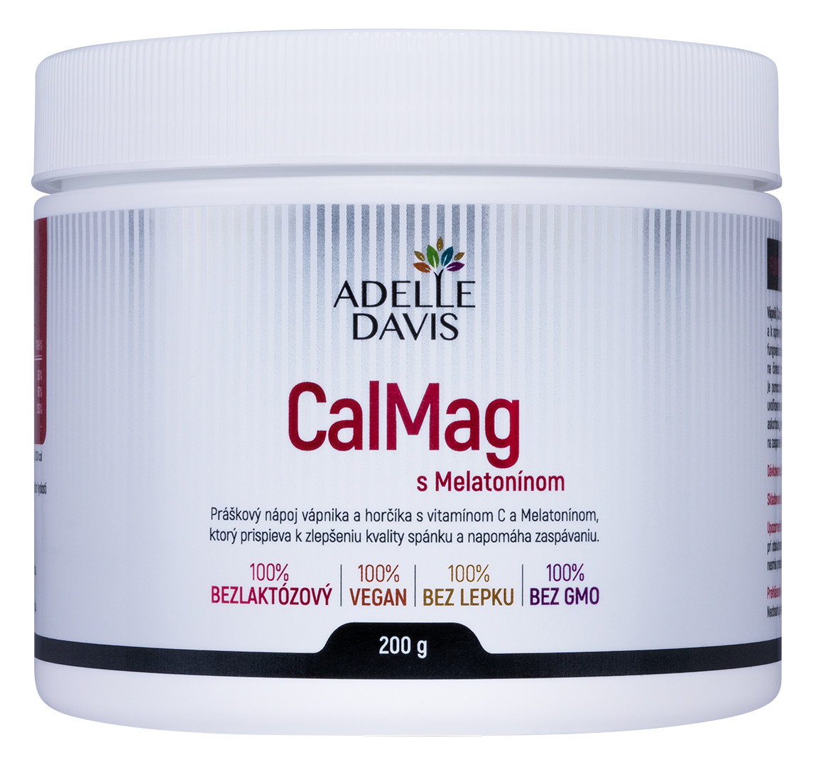 Adelle Davis Adelle Davis - Vápnik+Horčík+C s Melatonínom, 200 g 200 g