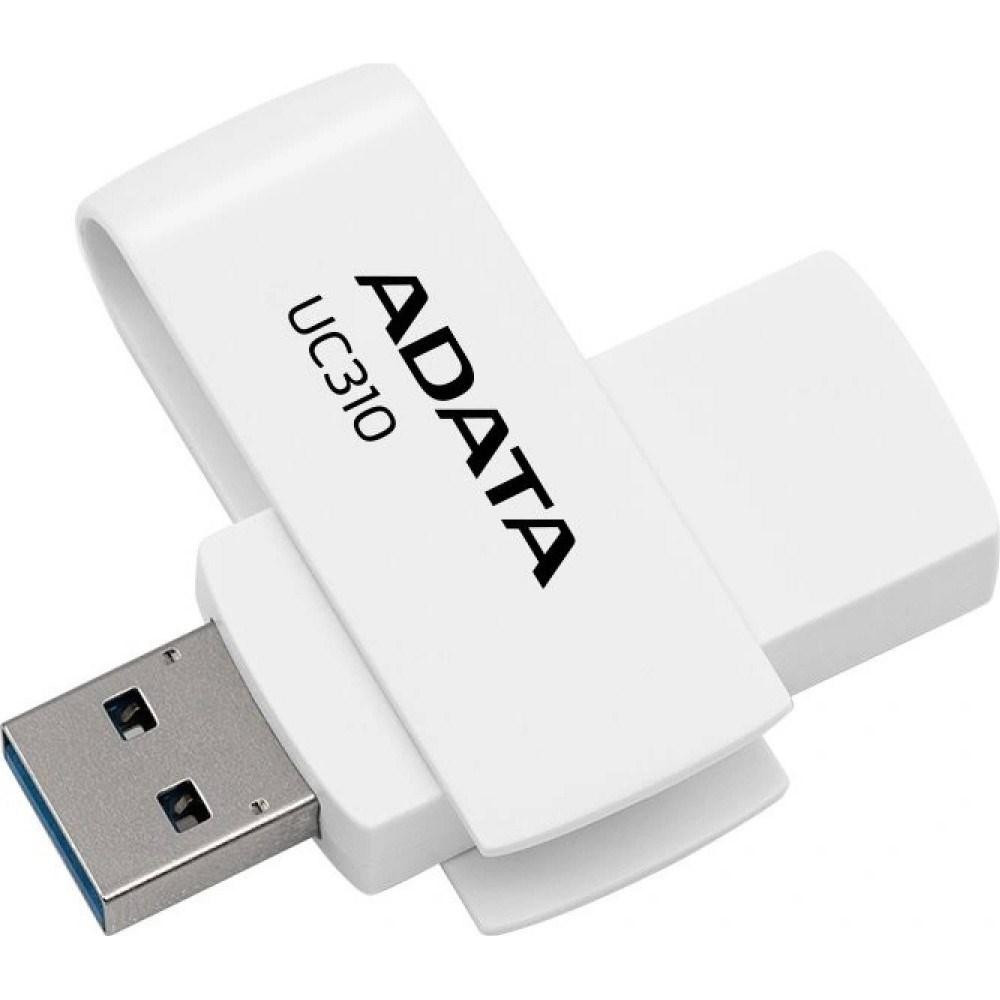 ADATA Flash Disk 128GB UC310, USB 3.2, biela