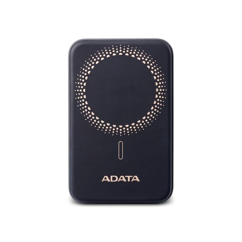 ADATA PowerBank R050 Magnetic, 5000mAh, 3.85A, čierna (19.25Wh)