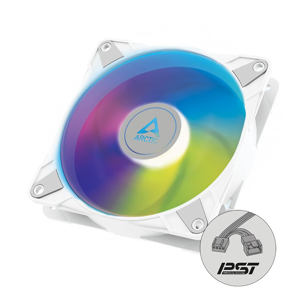 ARCTIC P12 PWM PST A-RGB 0dB – 120mm Pressure optimized case fan |