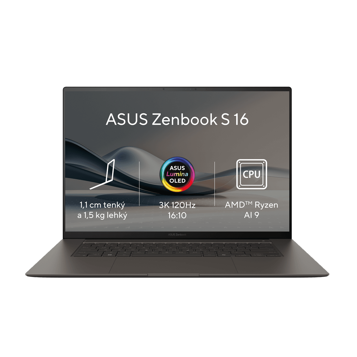 ASUS Zenbook S 16 OLED - Ryzeň AI 9 HX 370/32GB/2TB SSD/16