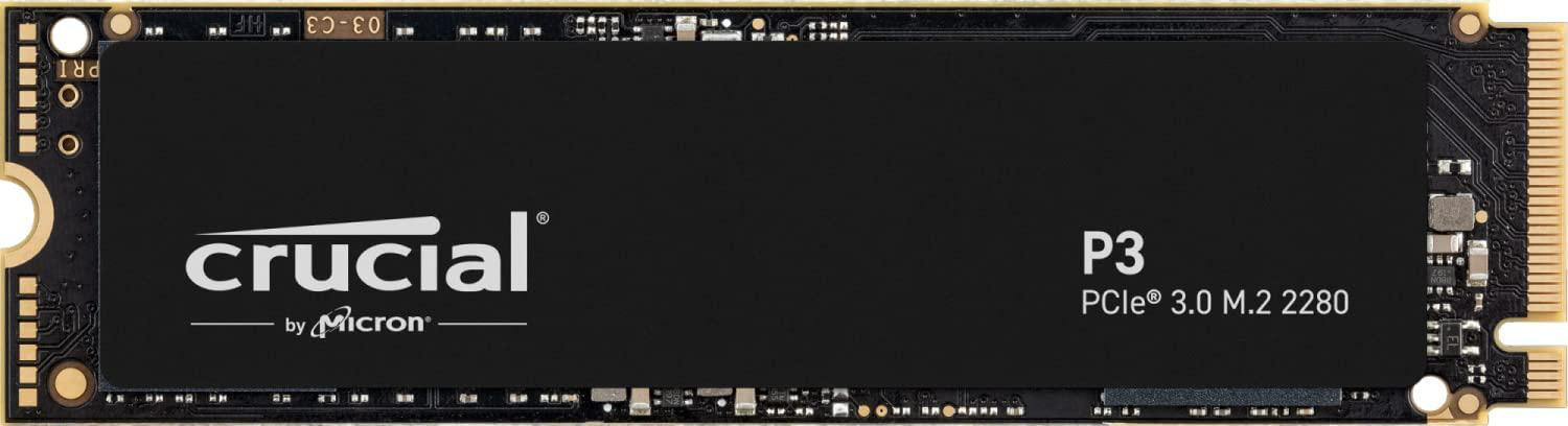Crucial P3/4TB/SSD/M.2 NVMe/Čierna/5R