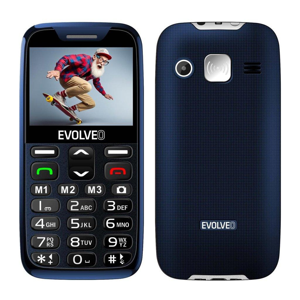 EVOLVEO EasyPhone XR, telefón pre seniorov s nabíjacím stojanom, 2,3