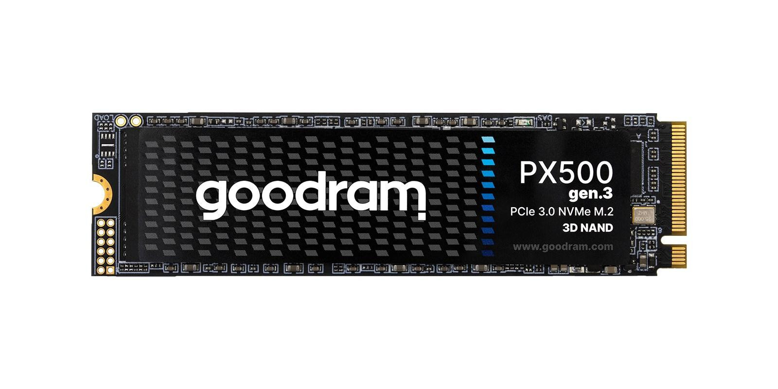 GOODRAM SSD PX500 1TB, M.2 2280, PCIe Gen3x4, NVMe (R:3300/W:2700MB/s), G3