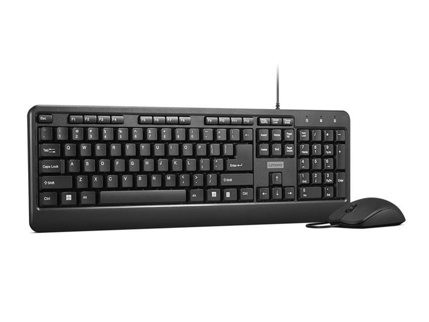 Lenovo set klávesnica + myš CONS 160 káblové combo US