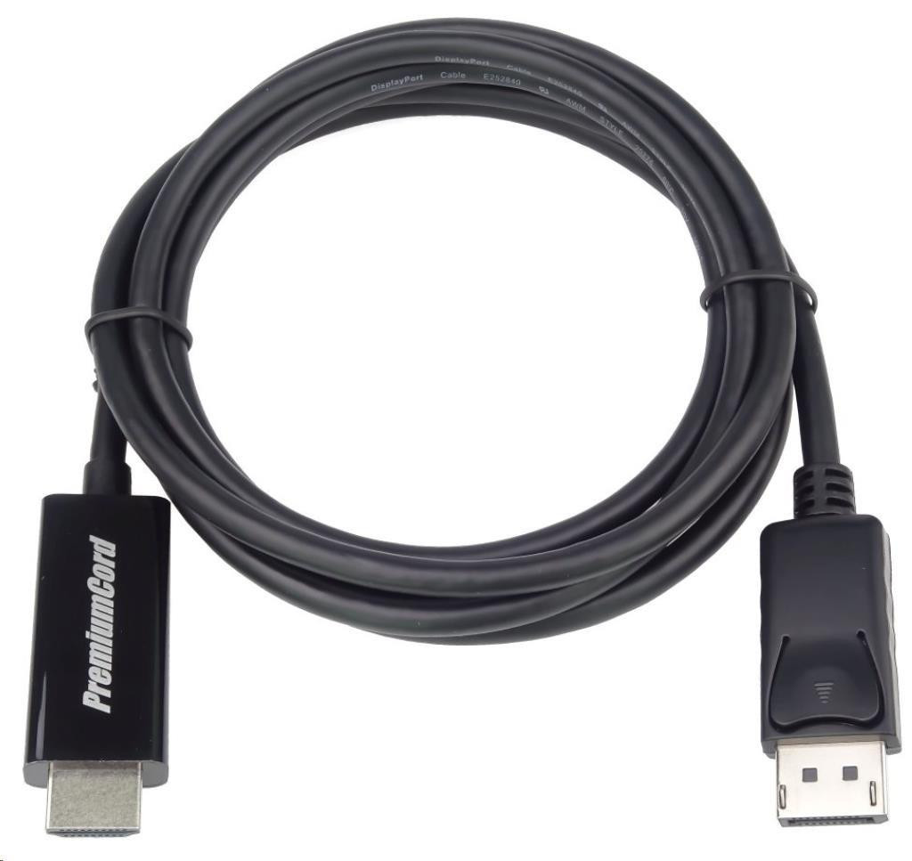 PREMIUMCORD Kábel DisplayPort - HDMI 3m