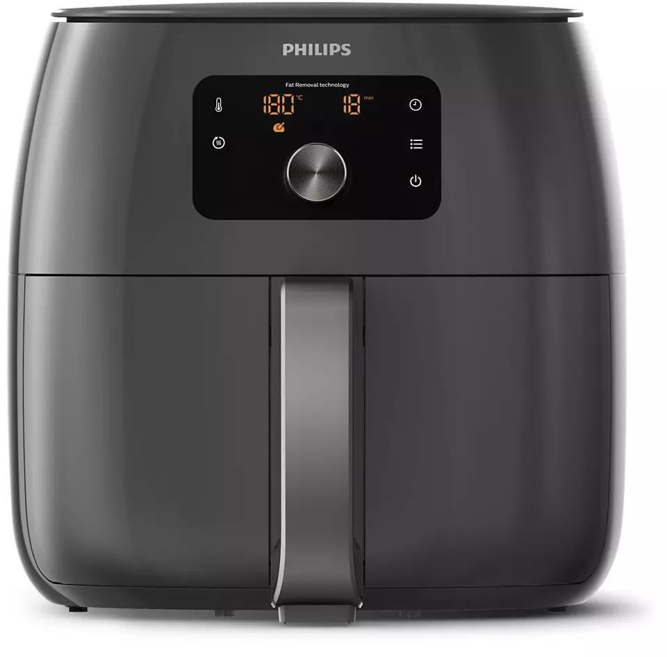 Philips Premium HD9765/40 teplovzdušná fritéza XXL, 2225 W, LED displej, technológia odstraňovania tuku