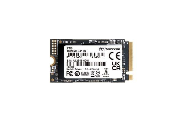TRANSCEND SSD 1TB 410S, M.2 2242, PCIe Gen4x4, NVMe, 3D TLC, DRAM-less