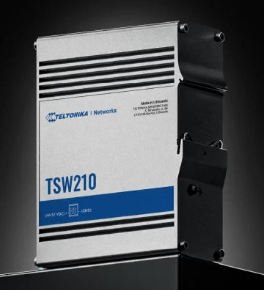 Teltonika INDUSTRIAL ETHERNET+SFP SWITCH-TSW210