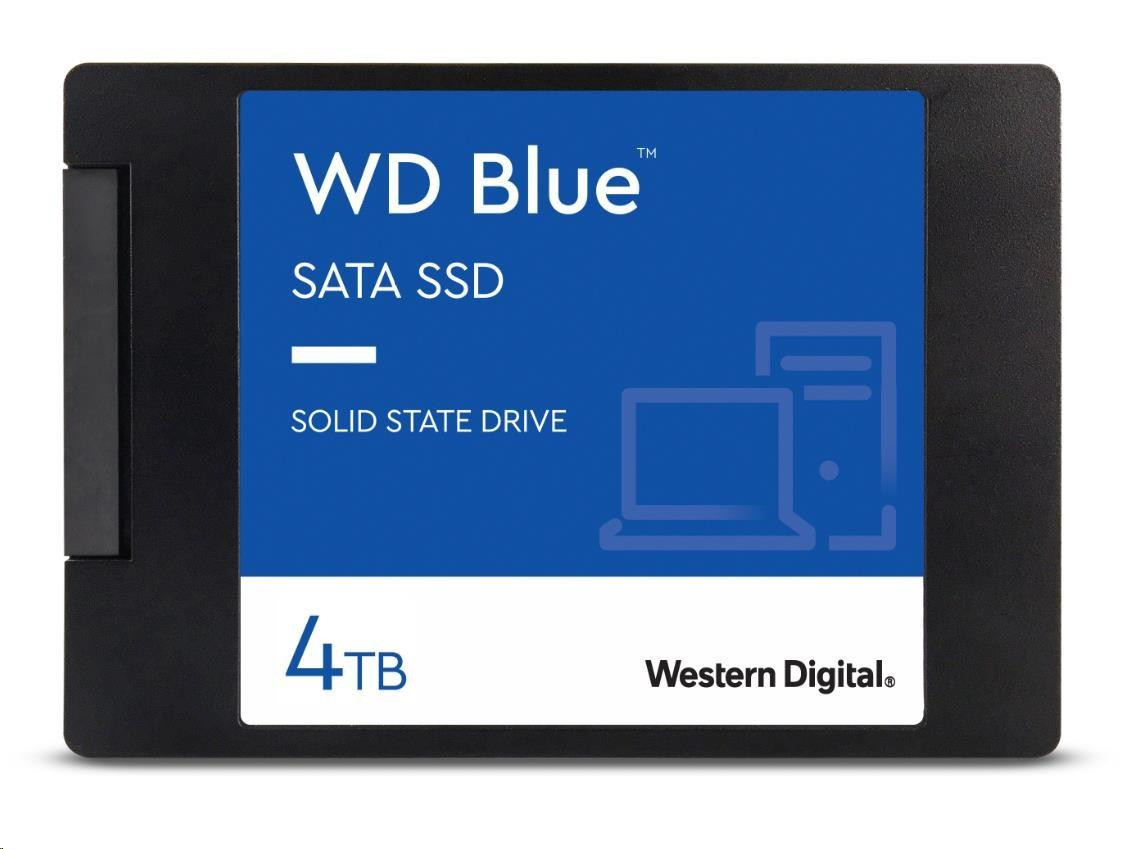 WD BLUE SSD 3D NAND WDS400T3B0A 4TB SATA/600 (R:560, W:530MB/s), 2.5
