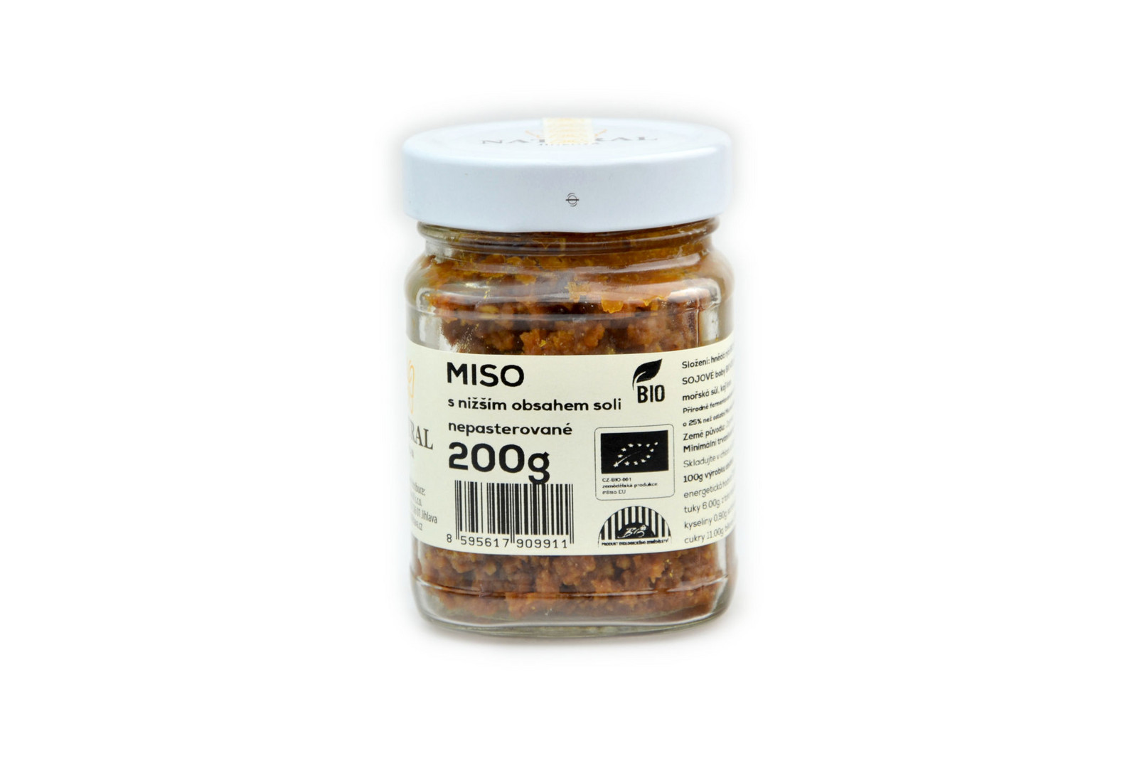 Natural Jihlava Miso s nižším obsahom soli BIO - Natural 200g 1 ks