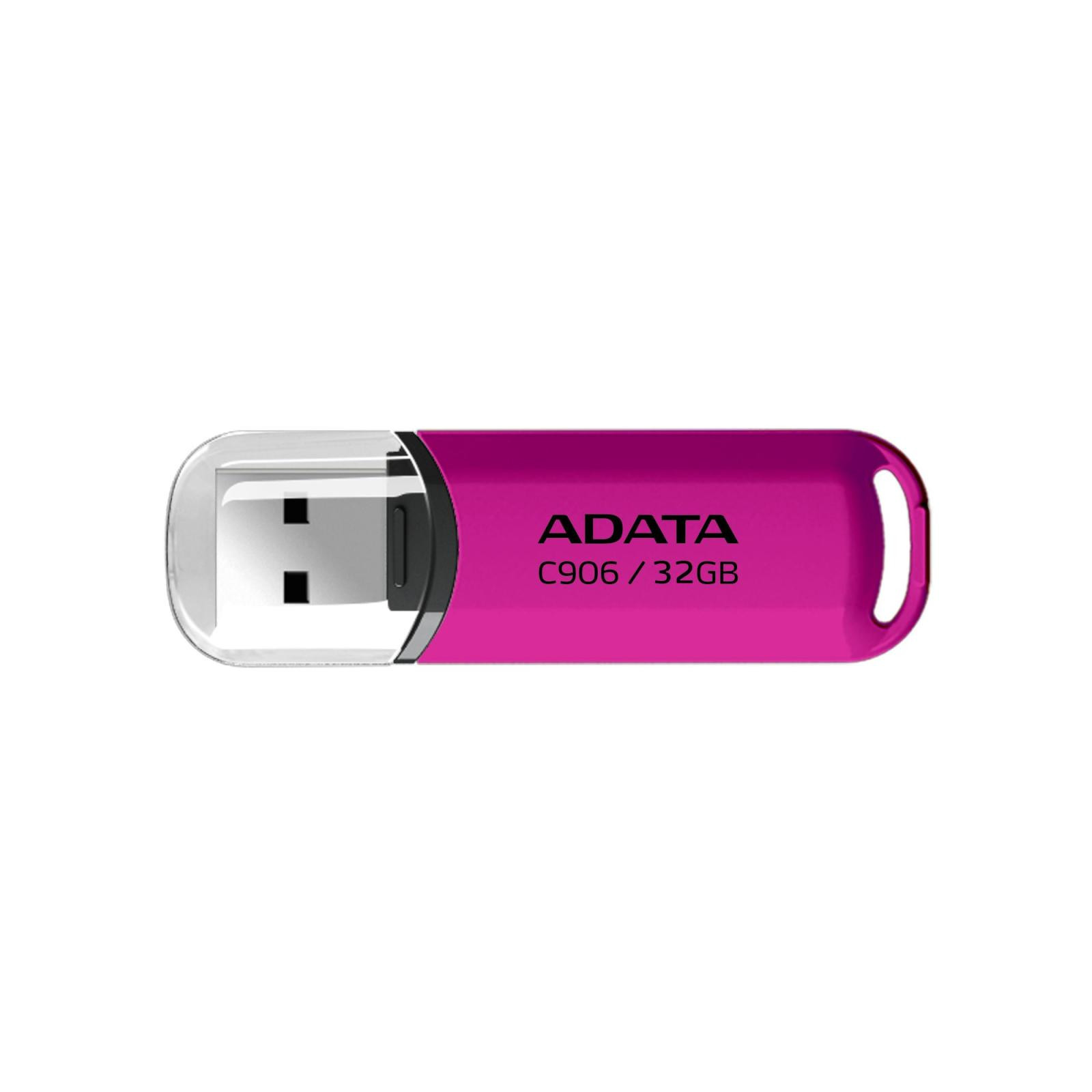 ADATA Flash Disk 32GB C906, USB 2.0, ružová