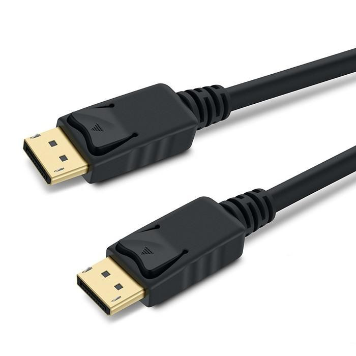 PremiumCord DisplayPort 1.3 prípojný kábel M/M, pozlátené konektory, 1m