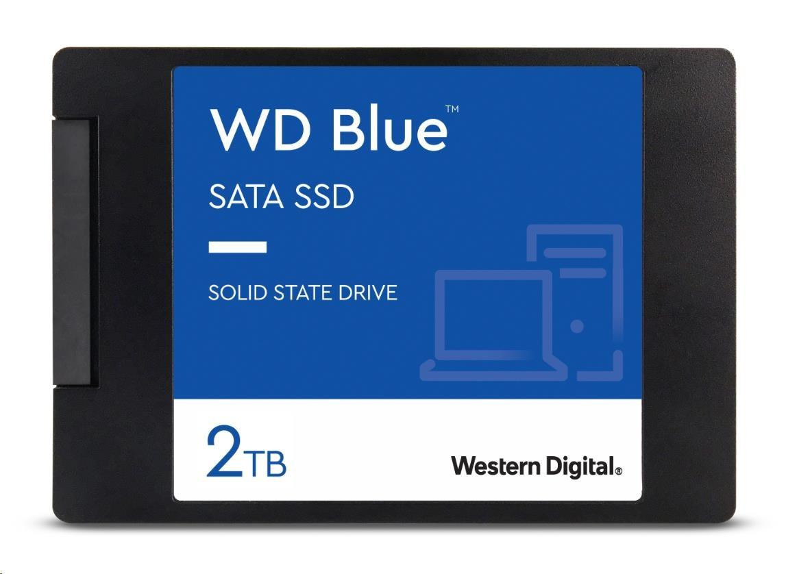 WD BLUE SSD 3D NAND WDS200T3B0A 2TB SATA/600 (R:560, W:530MB/s), 2.5