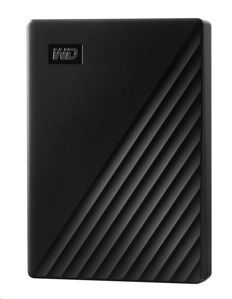 WD My Passport Portable 6TB, Externý HDD, USB 3.0, čierna