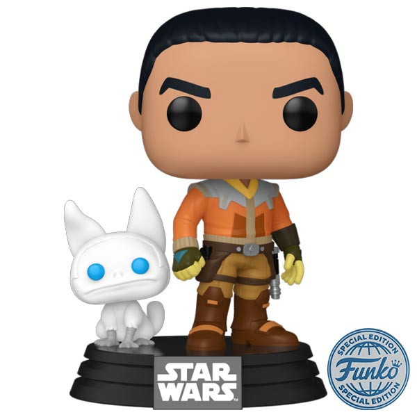 POP! Ezra Bridger with Lolth-Cat (Star Wars Rebels) POP-0756