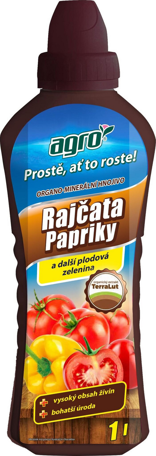 Hnojivo Agro  OM kvapalné hnojivo na paradajky, papriky a uhorky 1 l