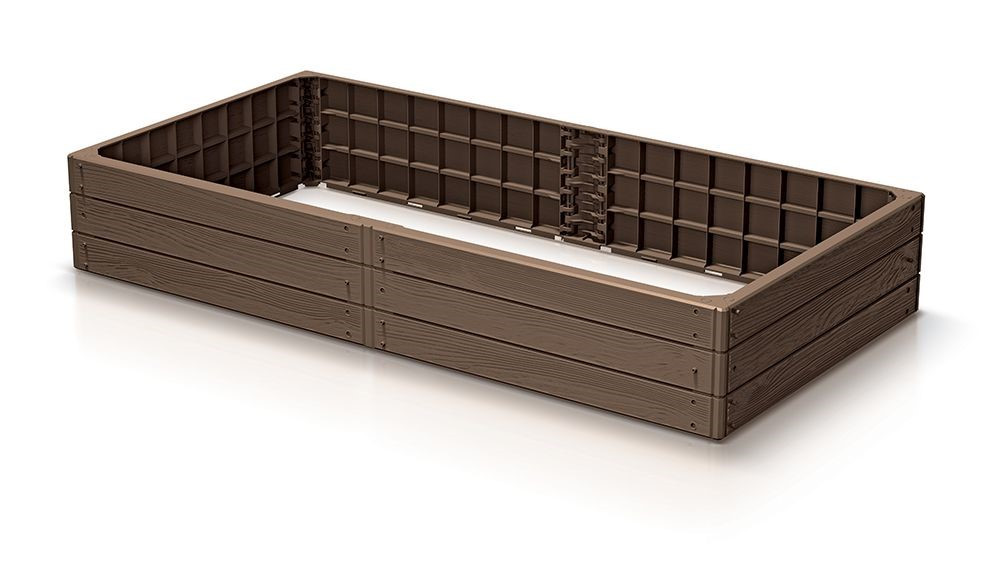 PROSPERPLAST VYVYSENY ZAHON BASE WOODY HNEDY 149,2 CM, 611302