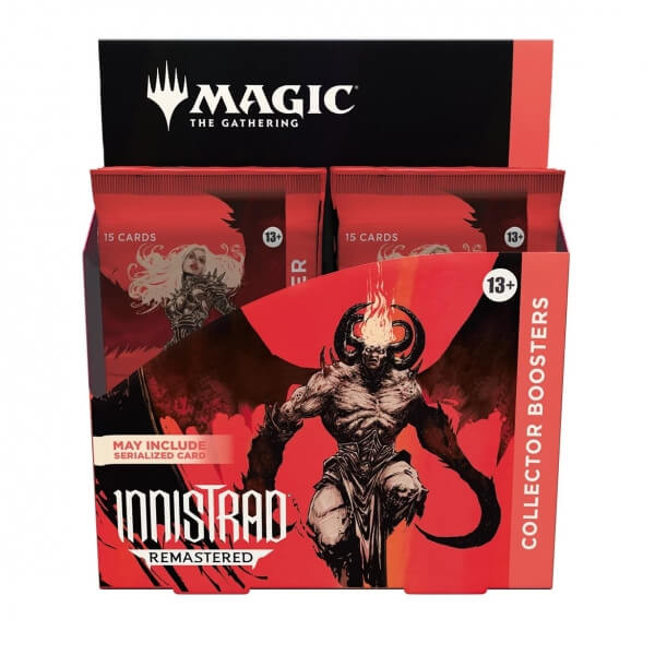 Wizards of the Coast Magic the Gathering Innistrad Remastered - Collector Booster Box