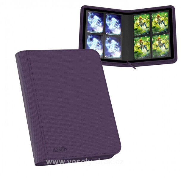 Ultimate Guard Album na karty Ultimate Guard 4-Pocket ZipFolio XenoSkin Purple
