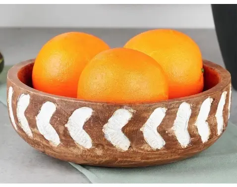 Miska 20 cm, mangové drevo%