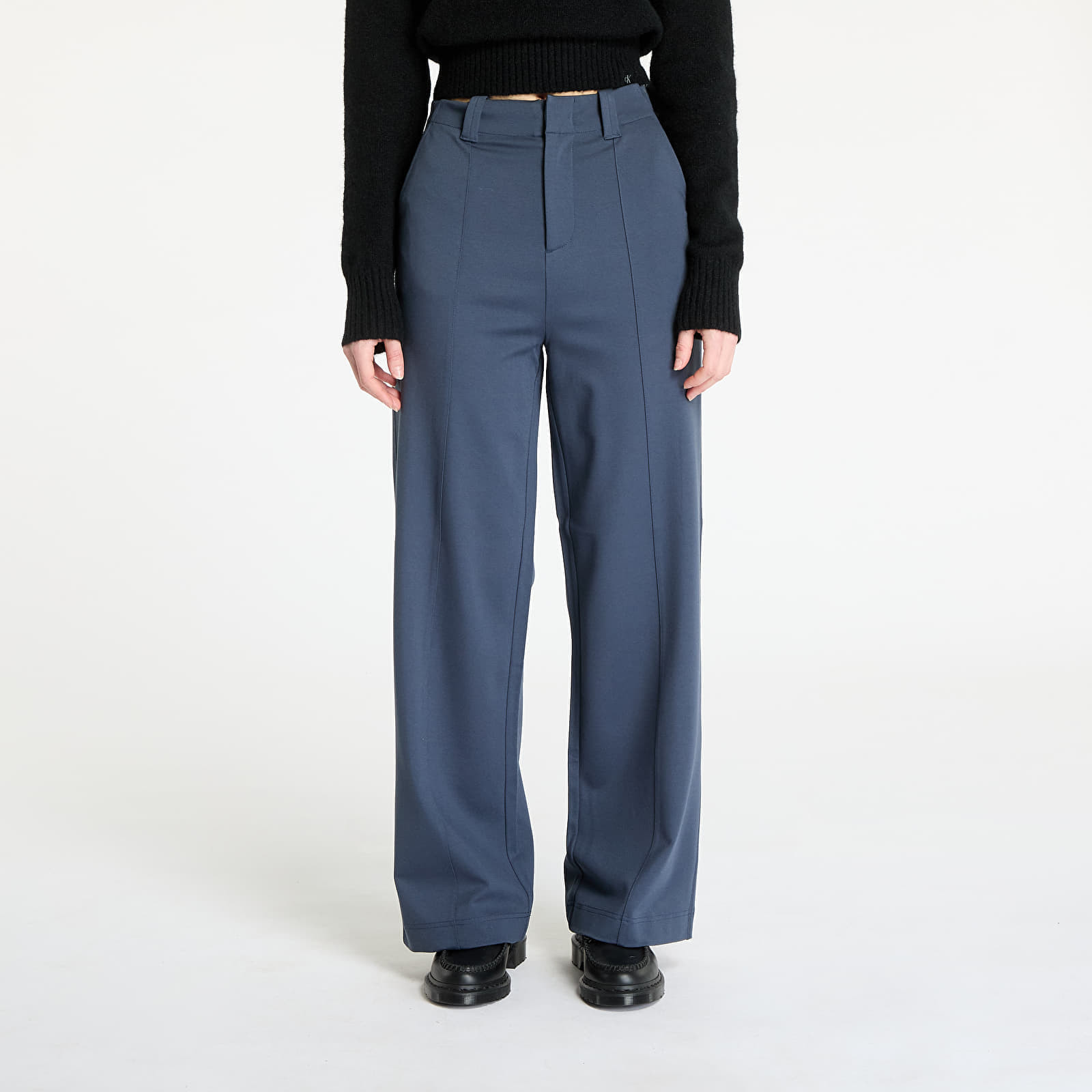 Kalhoty Calvin Klein Jeans Milano Straight Pant Blue L