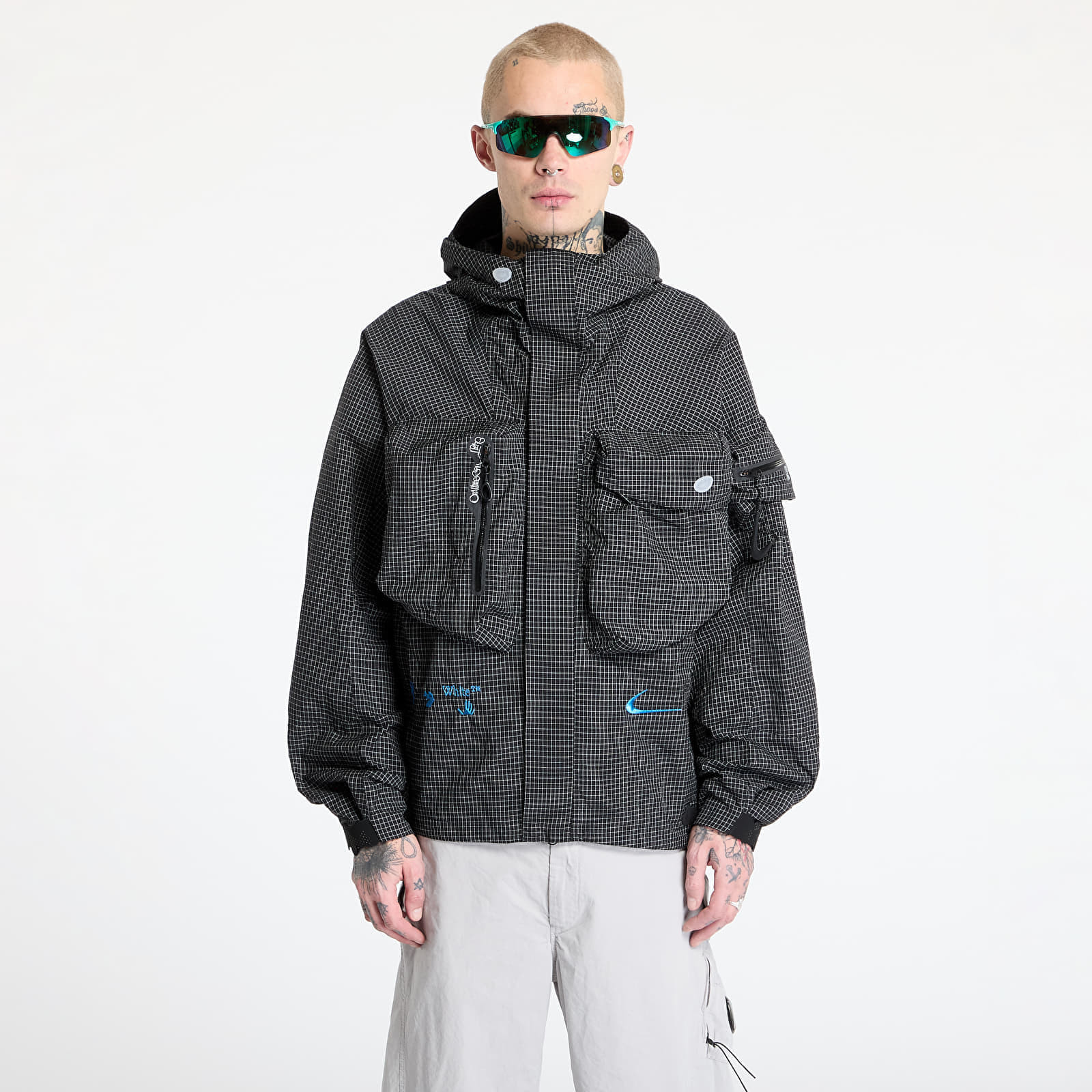 Vetrovka Nike x Off-White™ Men's Jacket Black M