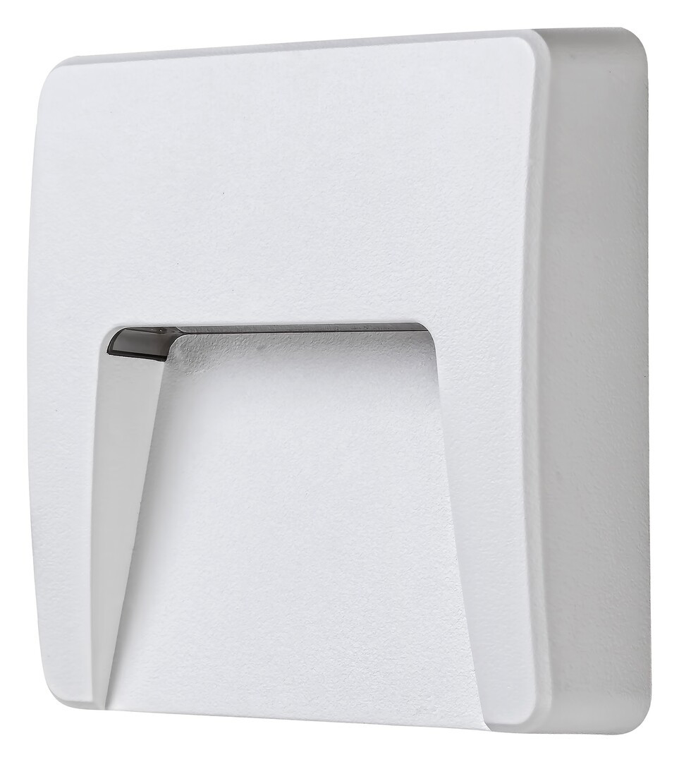 Rabalux Biele schodiskové LED svietidlo Trento 3W IP65 8893